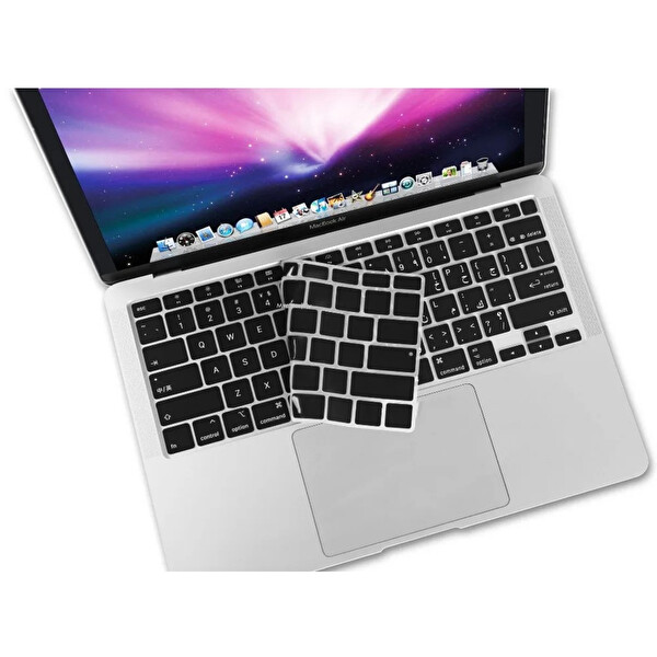 McStorey Siyah Arapça Klavye Koruyucu MacBook Air M1 13