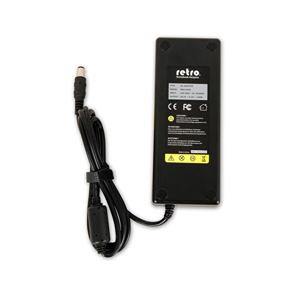 Retro HP Uyumlu Notebook Adaptör 18.5V 6.5A 120W (7.4x5.0)