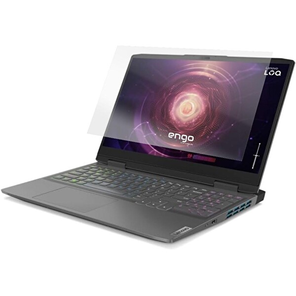 Engo Lenovo LOQ 15APH8 15.6 inç Mat Ekran Koruyucu Şeffaf 16:9