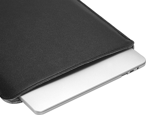 Comfyable Ultra İnce Zarf MacBook Air-Pro Kılıfı Siyah - M3/M2/M1 13