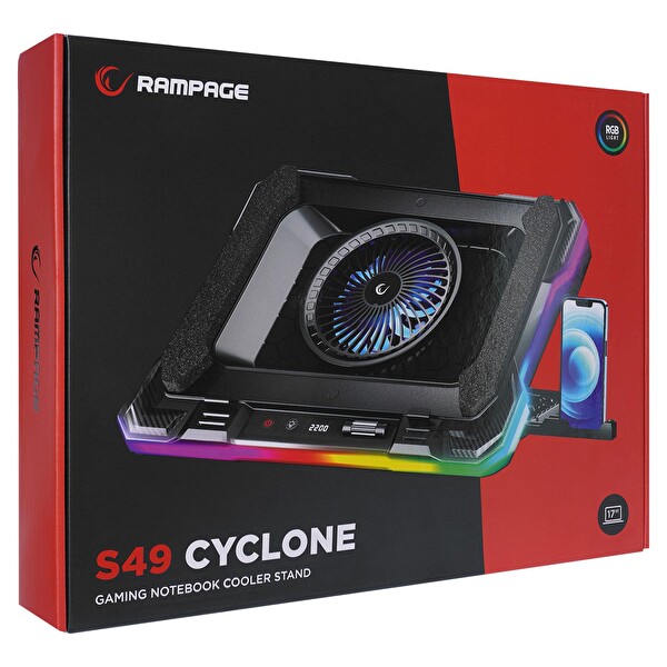 Rampage Cyclone S49 RGB Fanlı 14