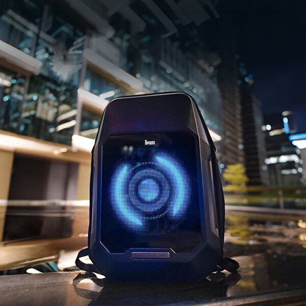 Divoom Pixoo Cyberbag Siyah Piksel Led Ekranlı Sırt Çantası