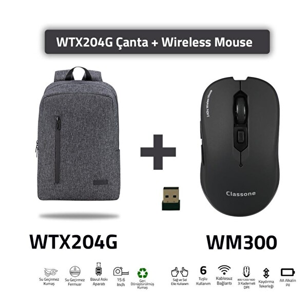 Classone BP-WTX204G 15.6