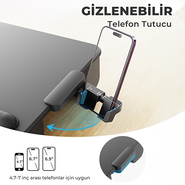 Bix Saiji GX3 Taşınabilir Laptop Standı 17