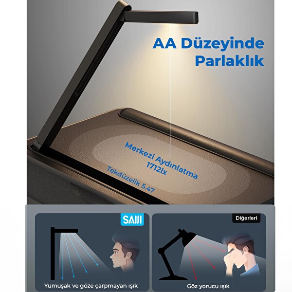 Bix Saiji GX8 LED Işıklı Laptop Masası 17