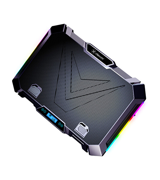 Dexim Dna005 K28 NB AKS 8 RGB Fanlı 2Xusb LCD Ekran Telefon Standlı Notebook Soğutucu