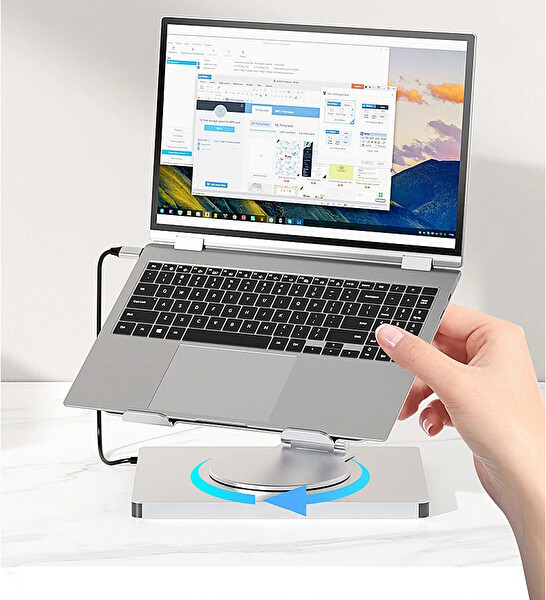 Codegen 10 in 1 Çok Fonksiyonlu Type-C Hub Usb-C Docking Station NSC-101 Notebook Macbook Standı
