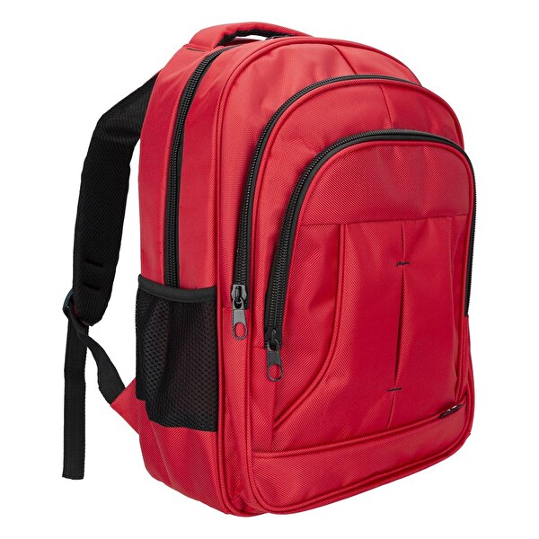 City 15.6-17" Notebook Sırt Çantası Kırmızı