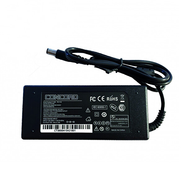 Concord C-1505 19.5V 4.74A HP/Compaq Laptop Şarj Adaptörü - Siyah
