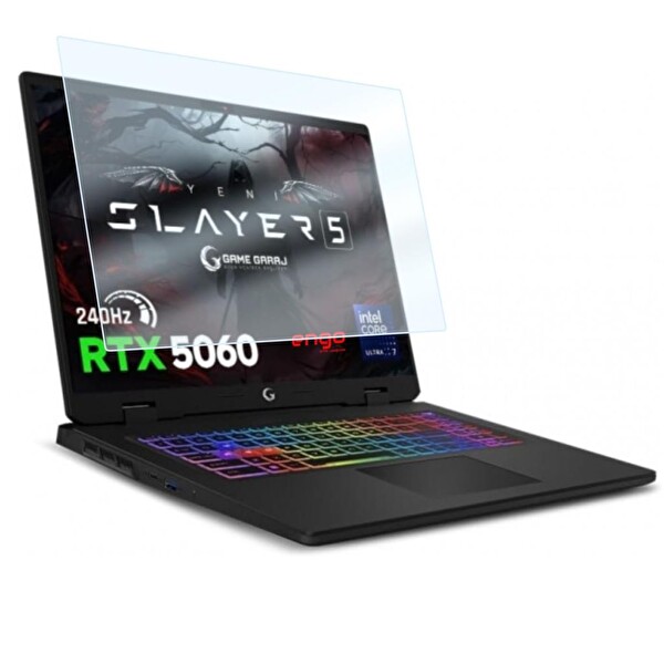Engo Game Garaj Slayer5 7XL-5060 Nano 16:10 17 İnç Laptop Ekran Koruyucu