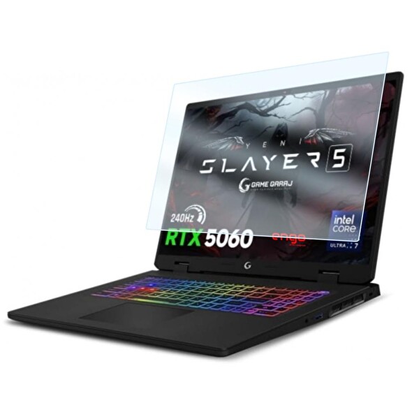 Engo Game Garaj Slayer5 7XL-5060 Nano 16:10 17 İnç Laptop Ekran Koruyucu