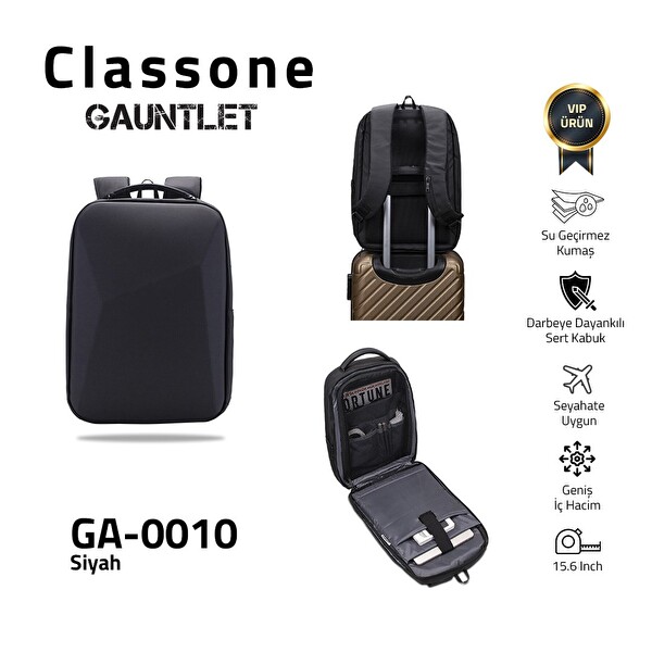 Classone GA-0010 Gauntlet V1 Sert Kabuk Serisi 15.6