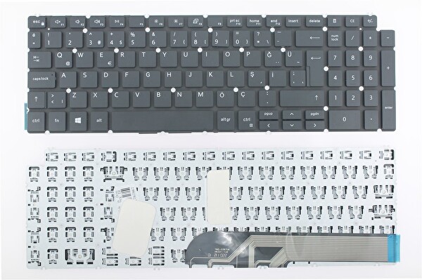 Dell Inspiron Uyumlu 5590 7791 3501 3505 5594 5584 Modelleri İle Uyumlu Klavye