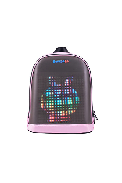 Zampago ZG-T7 Bluetooth Kontrollü Dijital LED Ekranlı Akıllı Laptop Çantası