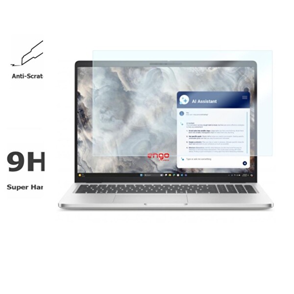 Engo Dell Pro 16 Plus PB16250 Uyumlu 9H Nano Şeffaf 16