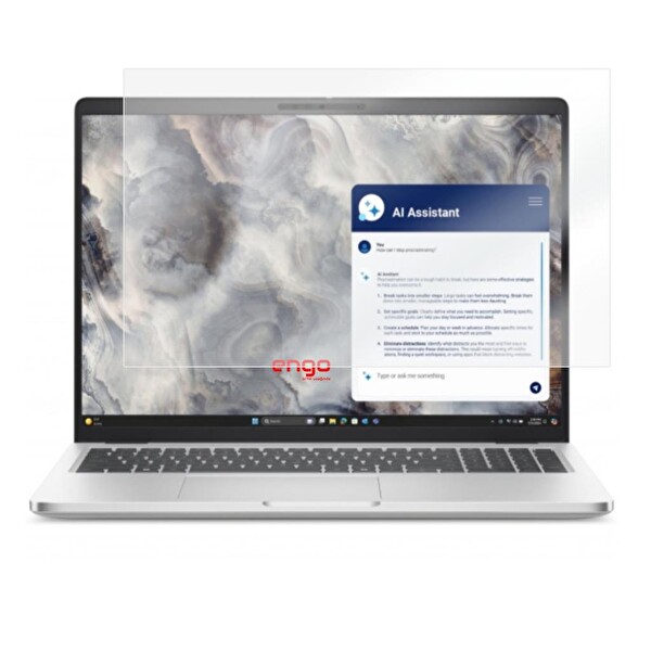 Engo Dell Pro 16 Plus PB16250 Uyumlu 9H Nano Şeffaf 16