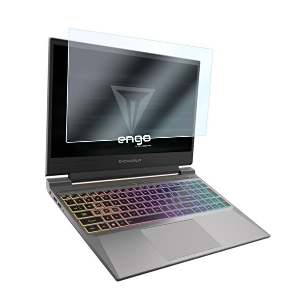 Engo Casper Excalibur G880 15.6 inç Ekran Koruyucu 9H Nano Şeffaf