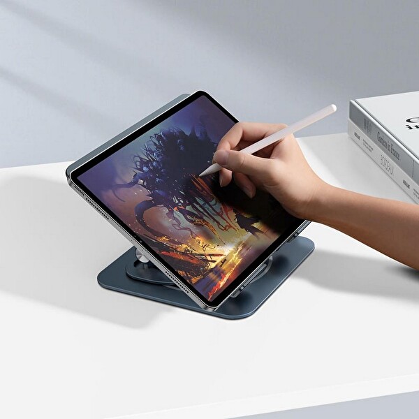 Baseus Katlanabilir 360 Derece Döndürülebilir Tablet Ve Laptop Standı