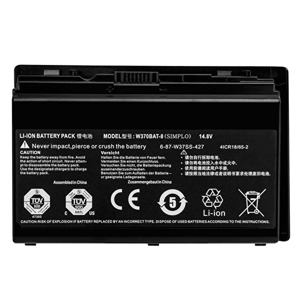 İnfostar Monster W350SK Batarya ile Uyumlu Pil W370BAT-8 Cell