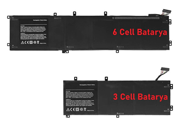 İnfostar Dell Inspiron 7591 Versiyon P83F-P83F001 Batarya ile Uyumlu Pil3 CELL