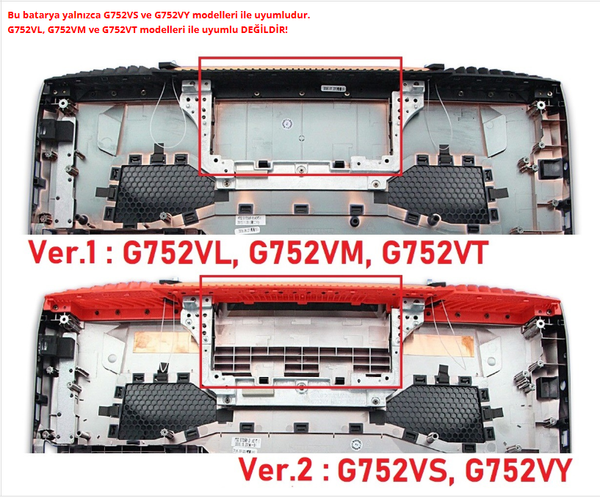 İnfostar Asus A32N1511 Uyumlu Notebook Bataryası Pili - Ver.1 (8 Cell)