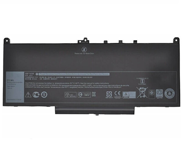 İnfostar Dell Latitude E7270-E7470-J60J5 Uyumlu Notebook Bataryası Pili - 4 Cell