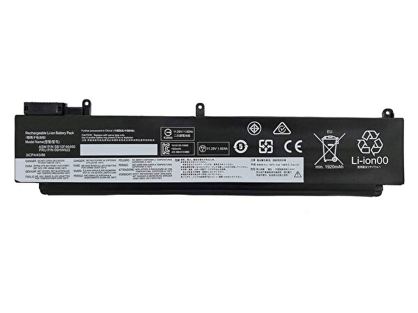 İnfostar Lenovo ThinkPad E450C Uyumlu Notebook Bataryası Pili - Ver.2 (Alt)