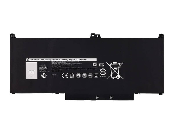 İnfostar Dell 7300 Uyumlu Notebook Bataryası Pili - Ver.2 - 4 Cell