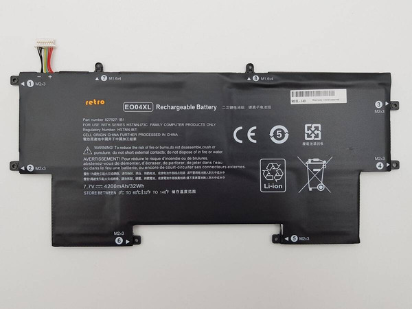 İnfostar HP HSTNN-I73C Uyumlu Notebook Bataryası Pili - Ver.1 (Beyaz Soket)