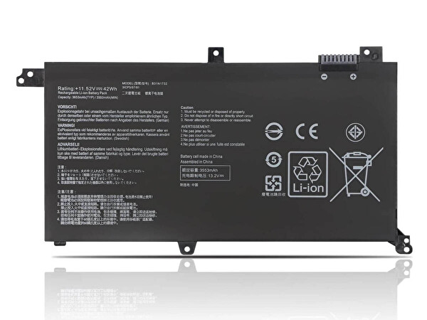 İnfostar Asus X571L Batarya ile Uyumlu Pil