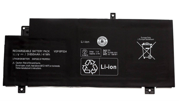 İnfostar SONY ile Uyumlu Vaio SVF14A1S9R Batarya ile Pil VGP-BPS34