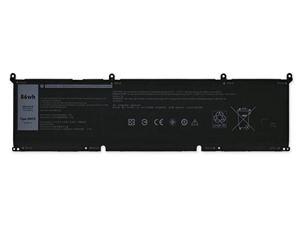 İnfostar Dell Alienware M17 R4 İle Uyumlu Notebook Bataryası Pili 3 Cell 56WH