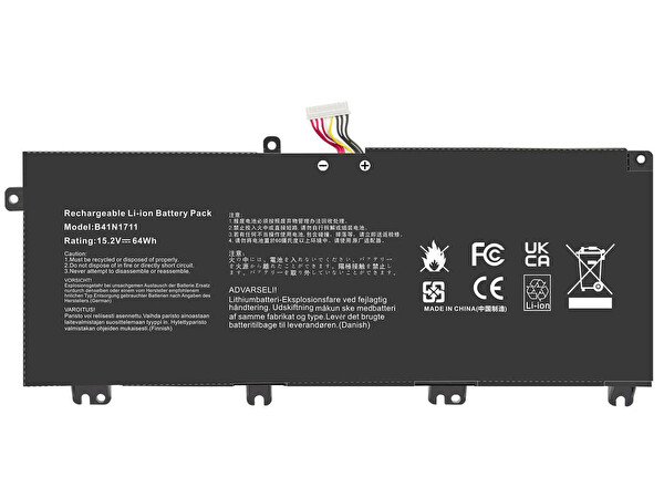 İnfostar Asus ROG Strix GL503VD Laptop Batarya ile Uyumlu Pil