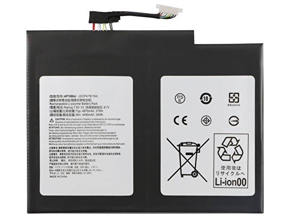 İnfostar Acer Aspire Switch 5 SW512 - 52P İle Uyumlu Notebook Bataryası Pili