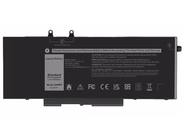İnfostar Dell Inspiron 17 7706 2-in-1 ile Uyumlu Notebook Bataryası Pili - 4 Cell - 15.2V