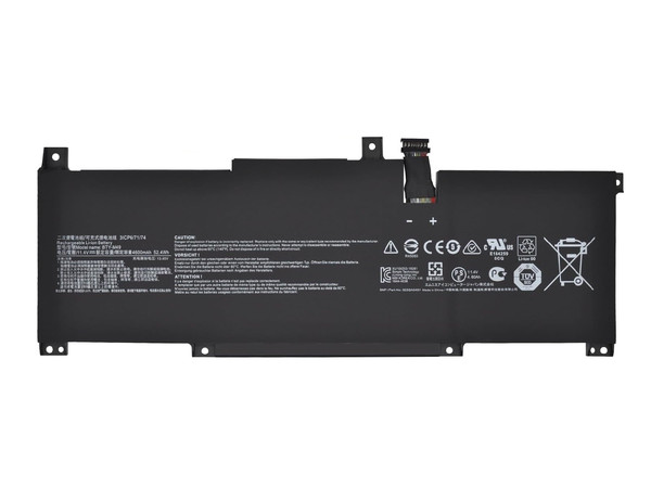 İnfostar MSI Modern 14 B10RASW ile Uyumlu Notebook Bataryası Pili- Ver.1 - Siyah Soket