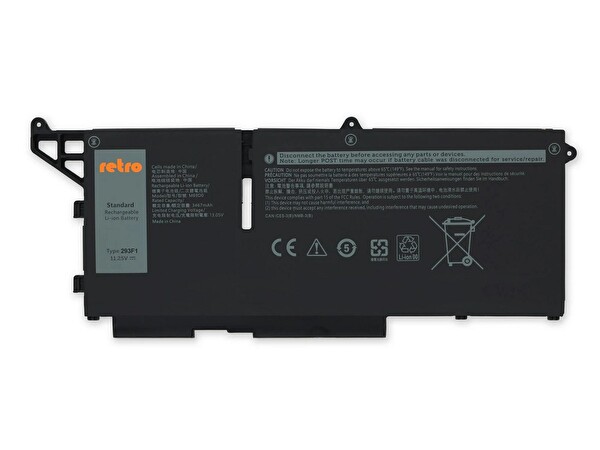 İnfostar Dell Latitude 5430 -5530 ile Uyumlu Notebook Bataryası Pili- Ver.2 - 3 Cell