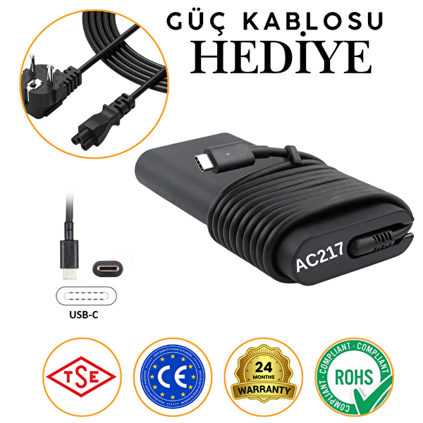 İnfostar Dell 0M0H25 Uyumlu Adaptör Şarj Aleti