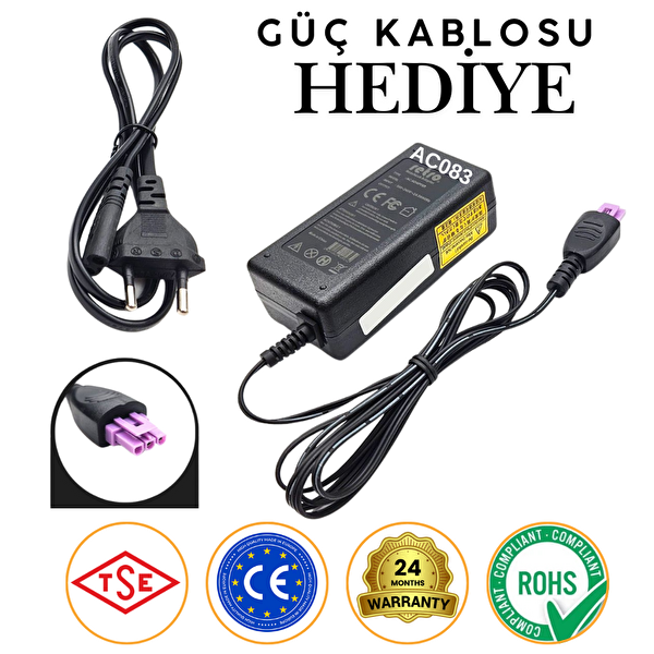 İnfostar HP +22V 455mA 10W Printer (Yazıcı) Uyumlu Adaptörü