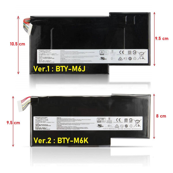 İnfostar Msı ile Uyumlu WS63 8SK vPro Batarya Pil Versiyon-1