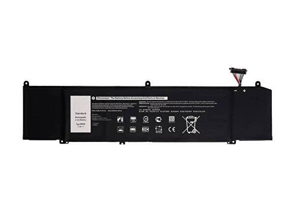 İnfostar Dell Alienware M17 ile Uyumlu Notebook Bataryası Pili - Ver.2 - 6 Cell
