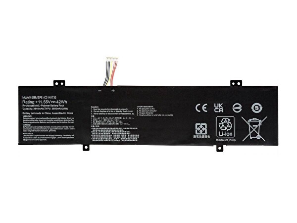 İnfostar Asus TP412U-C31N1733 ile Uyumlu Notebook Bataryası Pili