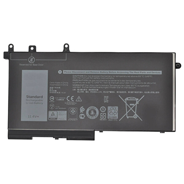 İnfostar 3DDDG-03DDDG-45N3J-RRJDX-GD1JP Dell Uyumlu Batarya Pil - 3 Cell
