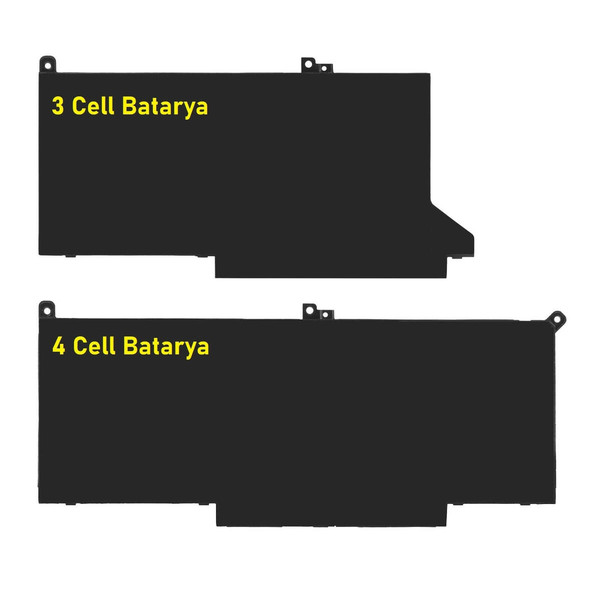İnfostar Dell Latitude 7490 Versiyon P73G-P73G002 Batarya ile Uyumlu Pil - 4 Cell Versiyon-2