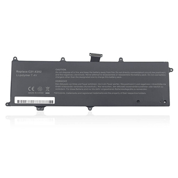 İnfostar Asus X201E-KX059H-Asus X202E-UH31T Batarya ile Uyumlu Pil