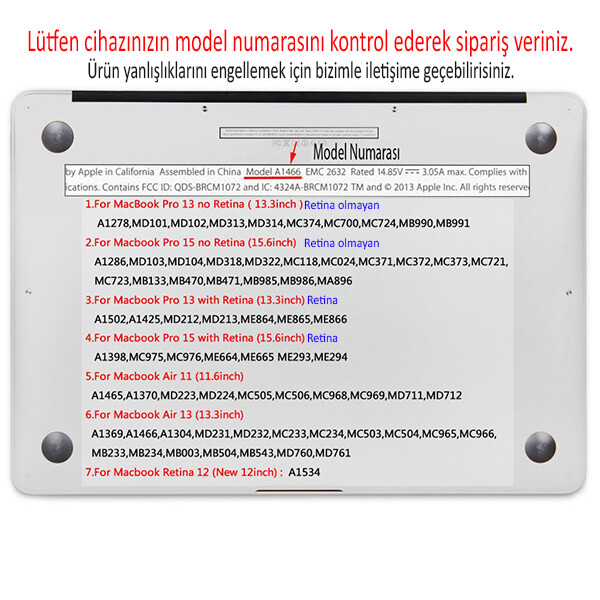 PDAteknoloji Speck SmartShell Macbook Pro Retina 15