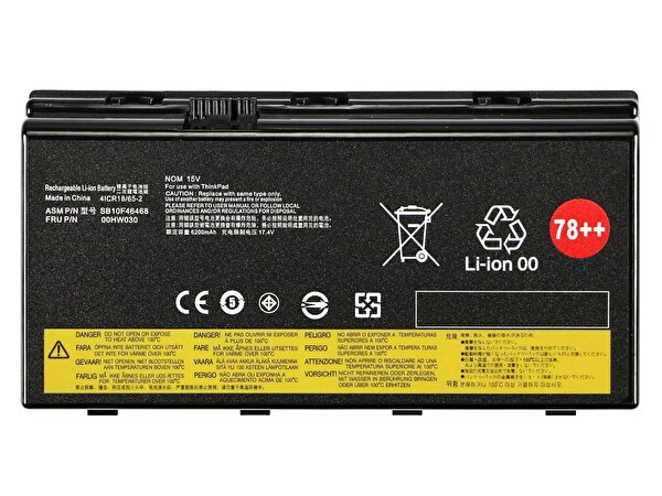 İnfostar Lenovo ThinkPad P70 ile Uyumlu Notebook Bataryası Pili