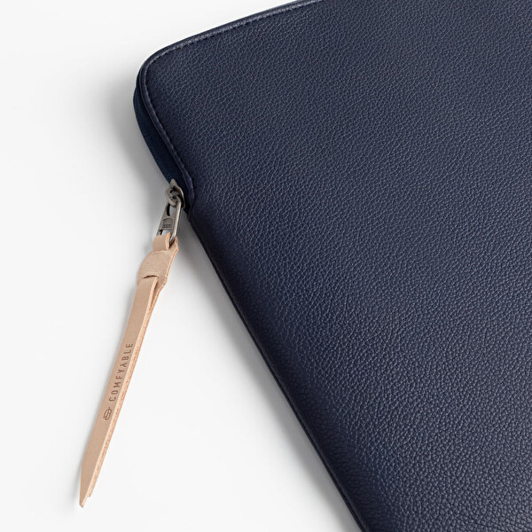 Comfyable Suya Dayanıklı MacBook Air-Pro Laptop Kılıfı M5-M4-M3-M2-M1 Uyumlu Gece Mavisi