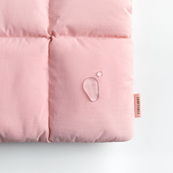 Comfyable Suya Dayanıklı Puffy MacBook Air-Pro Laptop Kılıfı - M5-M4-M3-M2-M1 Uyumlu - Pembe