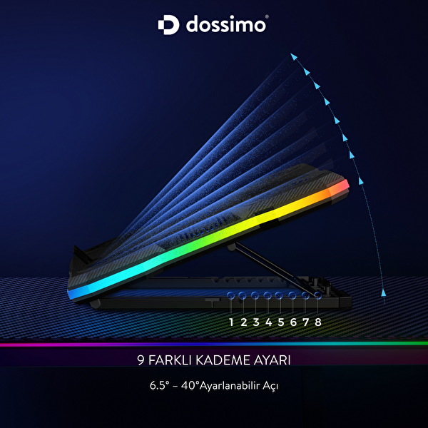 Dossimo Nitro S24 Notebook Soğutucu Stand